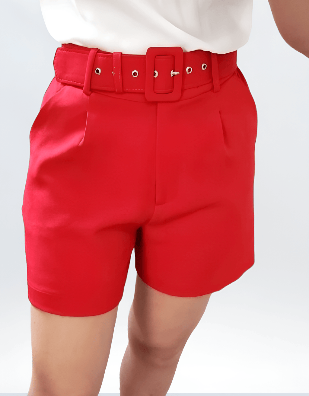 SHORT ALFAIATARIA C/ CINTO LIVIA