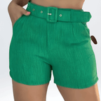 SHORT LINHO C/ BOLSO E C/ CINTO MELISSA