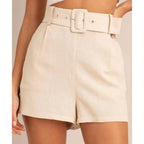 SHORT ALFAIATARIA C/ CINTO LIVIA