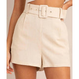 SHORT ALFAIATARIA C/ CINTO LIVIA
